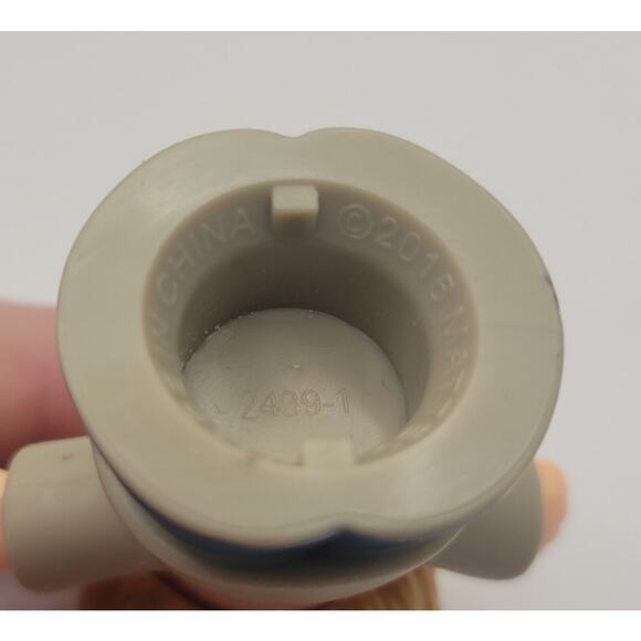 Fisher Price Little People Boy Fish Shirt Fishing Blonde Figure Toy 2016 - Picture 5 of 5